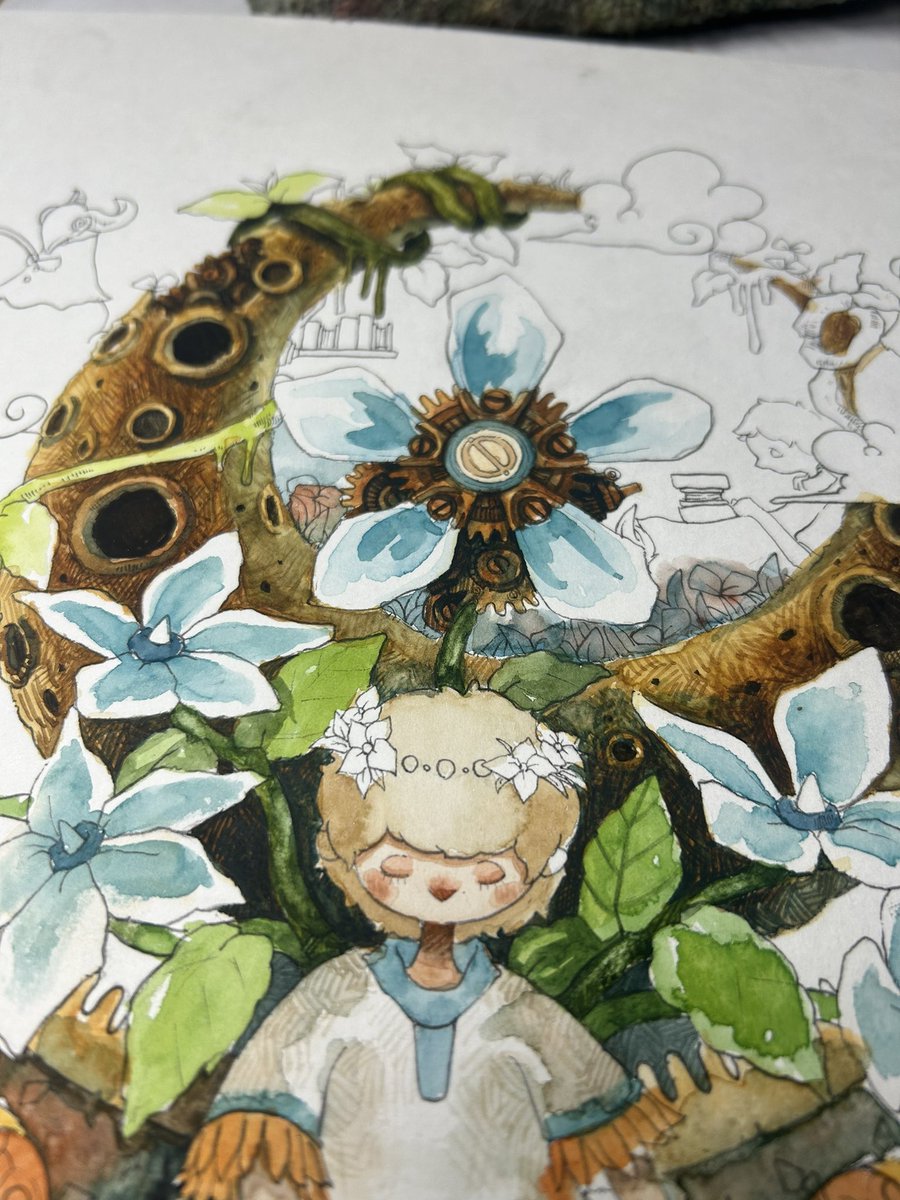 「月を描くの一生飽きない 」|Gen ✏︎のイラスト