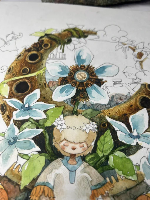 月を描くの一生飽きない 