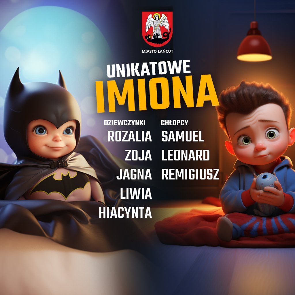 MichalMglej's tweet photo. Wiktoria i Hubert to najpopularniejsze imiona nadawane w 2023 r. w @miasto_lancut👶 W ubiegłym roku na świat przyszło 117 naszych małych mieszkańców 😍💪
👇👇👇
#MiastoŁańcut #Łańcut2023 #Łańcut #ŁańcutNews #staty #imiona #dzieci #child #children #kids #USC #miasto #urzad #Lancut https://t.co/sjv4BpFF3j