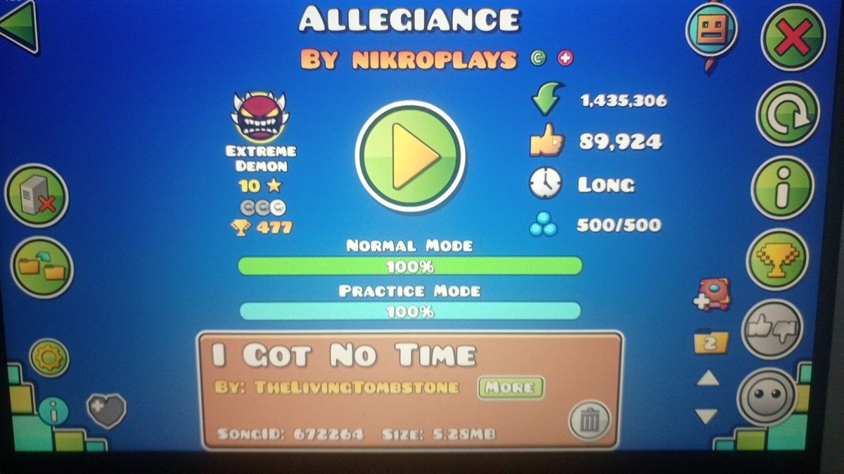 AigerGD's tweet image. NEW HARDEST
ALLEGIANCE 100℅
SALTO DESDE WINDY LANDSCAPE
youtu.be/1ZV5r0IRuiY?si…
Gracias a todos por el apoyo, dedicado a toda la GD GANG y a @Jenny_love_lulo (pasate stereo madness)