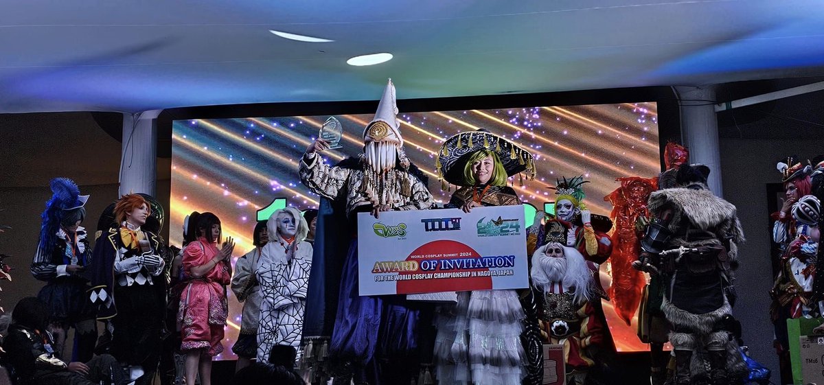 Not sure if you have heard, but WHA cosplayers Ofelia Lala Barreiro and Adan Umi won the World Cosplay Summit in Mexico, and will be representing the country in the world contest in Japan! will link a video to their performance in comments