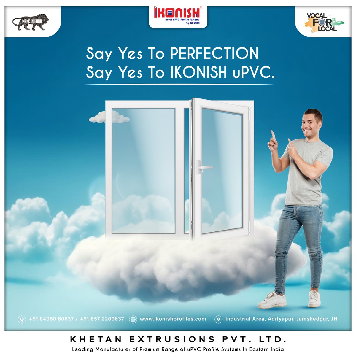 Embrace perfection with every detail! Say yes to IKONISH uPVC, where excellence meets durability. Elevate your space with the best!
.
.
.
.
For more information: ikonishprofiles.com
.
.
.
.
#IKONISHuPVC #PerfectionDefined #HomeUpgrade #QualityMatters