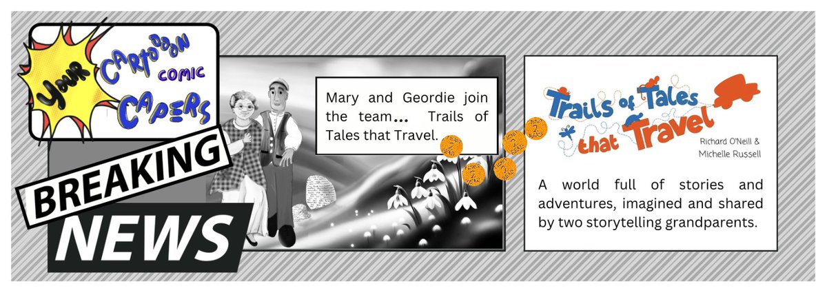 Michelle Russell (@michell17299340) on Twitter photo Creating a classic Cartoooon Comic Capers with <a href="/therroneill/">Richard O'Neill</a> ...
When I first met Little Geordie I was treated to a world of smiles and laughter as Richard shared his story
The smiles continue as I capture the likeness of the characters entwined in the world of Little Geordie .. Creating a classic Cartoooon Comic Capers with <a href="/therroneill/">Richard O'Neill</a> ...
When I first met Little Geordie I was treated to a world of smiles and laughter as Richard shared his story
The smiles continue as I capture the likeness of the characters entwined in the world of Little Geordie ..