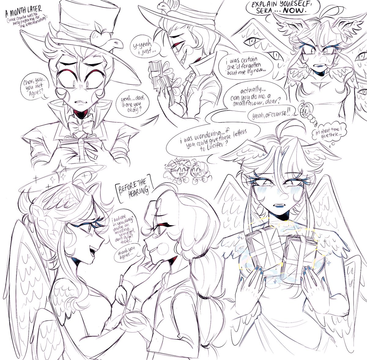 more of agnes!! #hhoc #hazbinhoteloc #hazbinhotellucifer #hazbinhotelcharlie