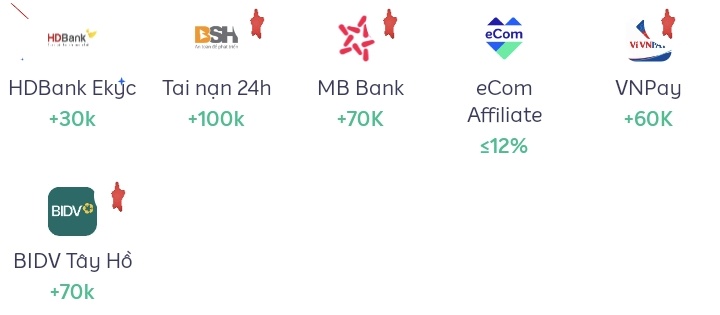Tổng hợp các app đăng kí nhận tiền nhanh gọn lẹ:
HDBank nhận 30k: sc.mfast.vn/hdbank_ekyc?co…
MBBank nhận 70k nhập mã GT MF245099: sc.mfast.vn/mb_share?code=…
VNPay nhận 60k: sc.mfast.vn/vnpay?code=245…
BIDV nhận 60k chọn CN Tây Hồ
sc.mfast.vn/bidv?code=2450…