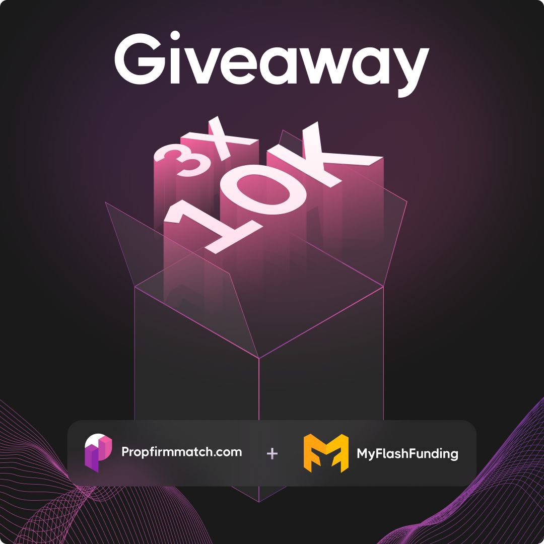 3x10k Challenge Account Giveaway from <a href="/myflashfunding/">MyFlashFunding</a>🎉 

To participate👇 

🤝Follow <a href="/PropFirmMatch/">Prop Firm Match</a>  , <a href="/myflashfunding/">MyFlashFunding</a>  and <a href="/PFMPak/">Prop Firm Match Pakistan 🇵🇰</a> 

❤️Like + repost 

👫Tag 3 friends 

Winners will be picked in 4 days🥳