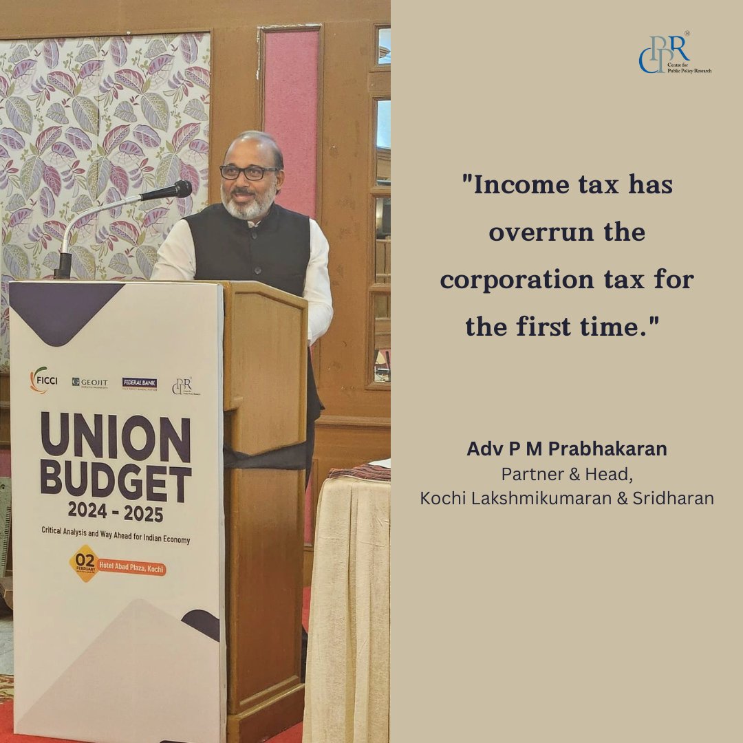 CPPRIndia's tweet photo. #Budget2024
#CPPRIndia, in association with FICCI, Geojit Financial Services Ltd and Federal Bank, organised a special session on the Union Budget 2024–25.
Check out a few snapshots from the event!
#UnionBudget #UnionBudget2024 #BudgetWithCPPR #CPPRIndia https://t.co/tJQd1Kn7vN
