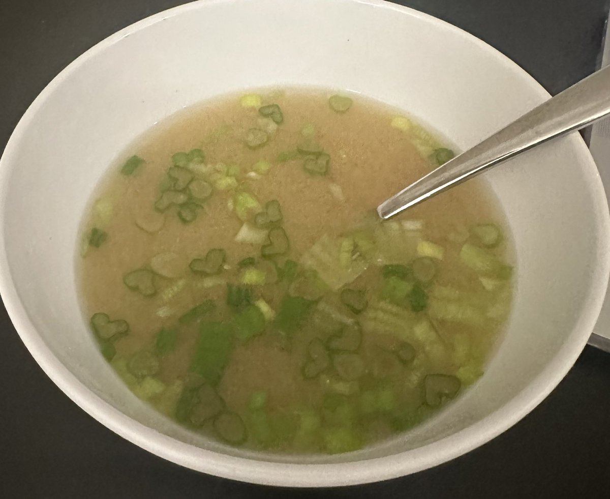 Accidentally made valentines miso 💚