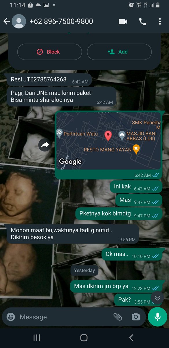 SilvanaHeni's tweet photo. Mohon maaf @JNEcargo_id @JNE_ID @JNEMalang @JNECare ini paket sy kemana. 2 hr lalu wa mau dianter tp sampai sekarang ga sampai juga. Sudah 3x pakai jne kargo dan paket statusnya hilang. Mohon respon nya!! https://t.co/mmdgVQir3X