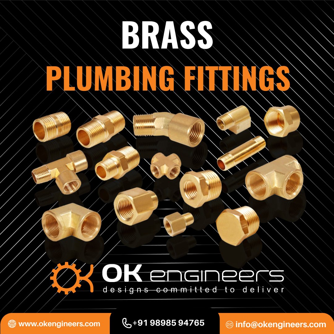 OKENGINEERS's tweet photo. O.K. Engineers brass plumbing fitting.
Let your plumbing dreams flow freely: Unleash your creativity with BRASS fittings.
@okengineers
https://t.co/2syCeVIooQ
#okengineers #brassplumbingfitting #plumbingfittings #plumbingfittingsindia #plumbingfittingsandsupplies #brassfitting https://t.co/CZX9tSx5Ed