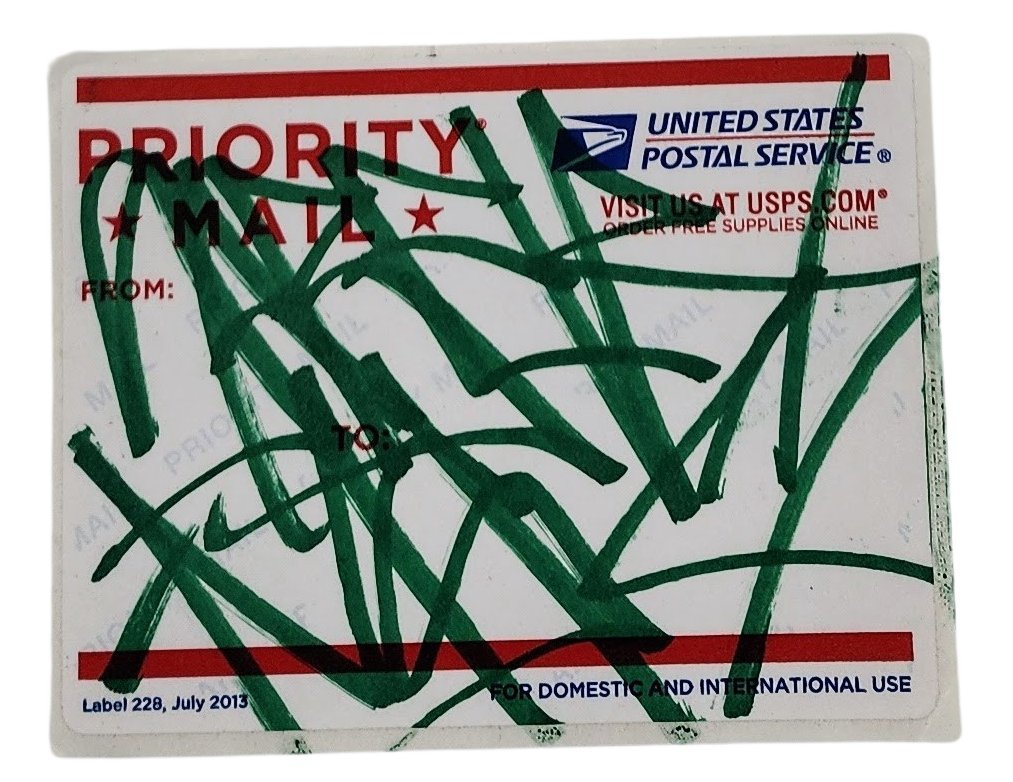 Priority Mail 228-2013 Slap-Up Label Sticker Original Tag Art by Saber> sprayedpaint.com/products/prior… 

#art #graffiti #streetart #Business Jobs &amp; Work #Graffiti #Green #Mail &amp; Shipping #Markers &amp; Permanent Markers #Priority Mail #Red #Saber #SlapUp Mailer Label Sticker Drawings #St...