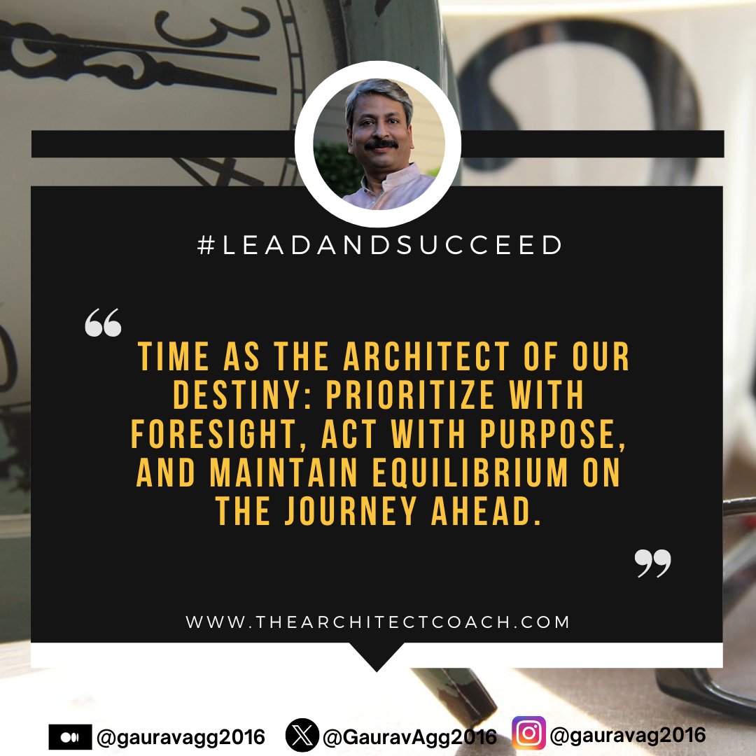 Imagine yourself as the master architect of your #destiny. Begin by carefully prioritizing your #aspirations, foreseeing the potential outcomes of your choices. Plan with foresight, allowing your goals to guide your journey.

As you set forth, act with purpose. Every step should