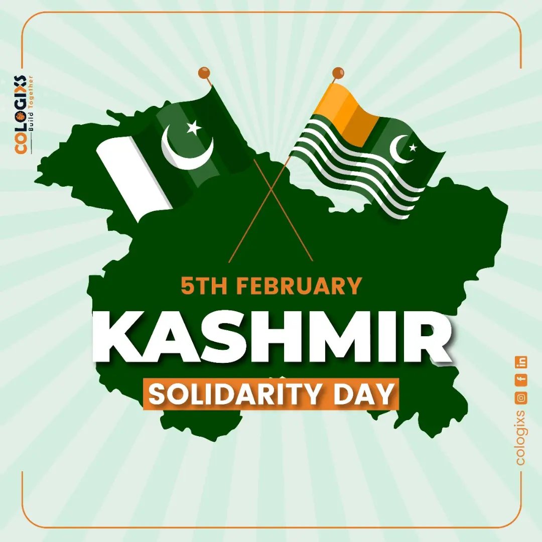 asiya_aliy's tweet image. This Kashmir Solidarity Day, let&apos;s honor the strength of the Kashmiri people and their quest for justice. Together, we can make a difference.
.
.
.
.
.

#kashmirday #unityforkashmir #cologixs #peace #justice #rights #determination #standtogether #standstrong #buildtogether