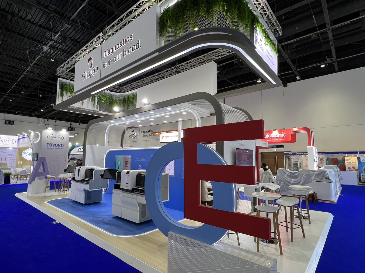 Stago_Official's tweet photo. This is day one at #MedlabMiddleEast and #Stago is happy to welcome you on its booth Z4G20. There are lots of new things to discover, so stop by and say Hi π
#sthemO #sthemE #sthemO #diagnosticsisinourblood https://t.co/xZBytbLdtr