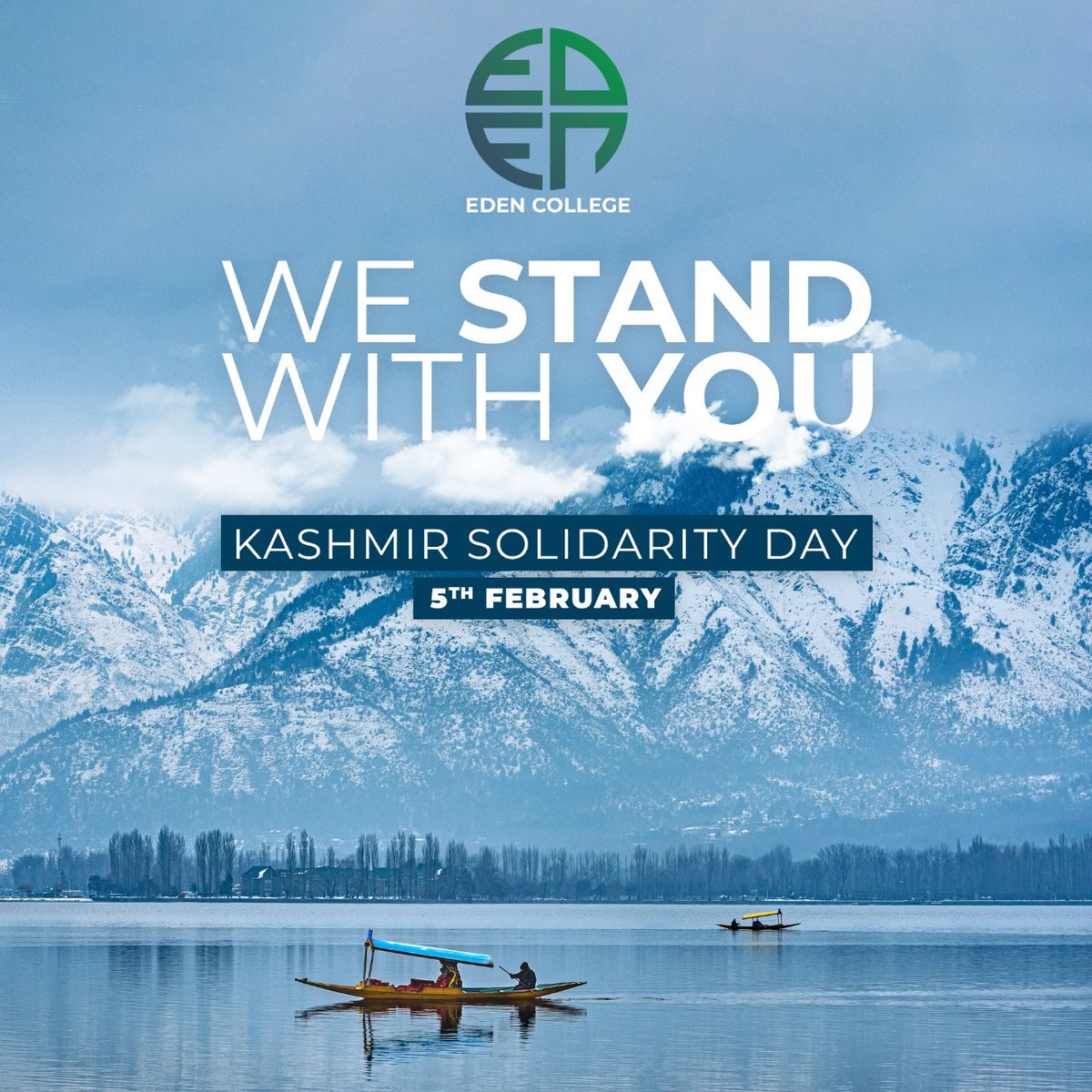 EdenCollegePK's tweet photo. Commemorating and paying tribute to the martyrs who gave their lives in the fight for Kashmiri Independence. We show full support for the Kashmiri Independence.

#kashmirday #edencollege https://t.co/2XxjZ9UAUs