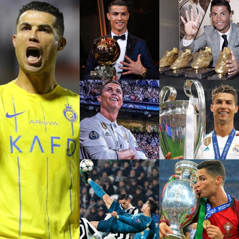 El jugador que es el máximo goleador histórico del Real Madrid. El delantero que se convirtió en el máximo goleador histórico de la UEFA Champions League. El futbolista que es el máximo goleador histórico de la Selección de Portugal. El monstruo que se estableció como el máximo