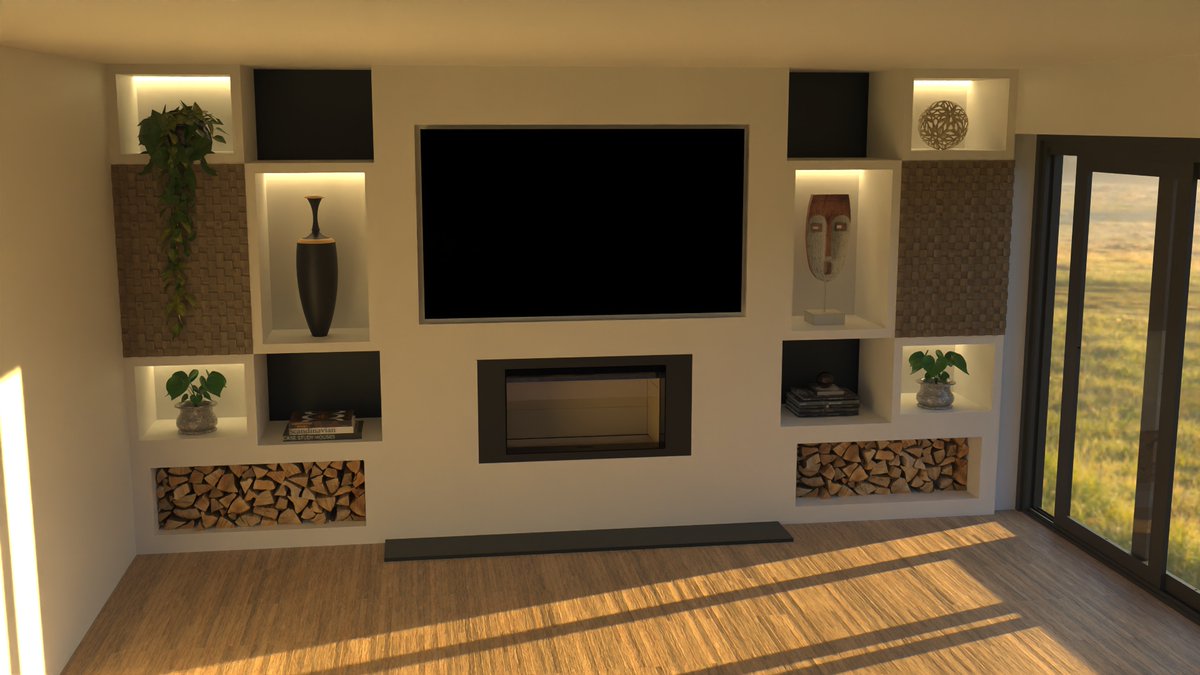 KernowFires's tweet image. We thought we would share one of the many feature wall designs created by our Desgin Team for our customers here in Cornwall.  

#featurewall #fireplace #designteam #interiordesign #homes #stoves #shelving #homedesign #interior
