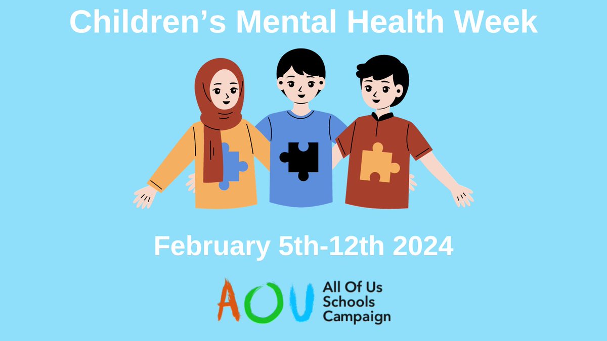 AllofUsFilm's tweet photo. This week is #ChildrensMentalHealthWeek, organised by @Place2Be. This year's theme is #MyVoiceMatters, empowering young people to express their feelings and giving them the confidence to make themselves heard. Go to https://t.co/5aSgqQyP9T for more info and resources. https://t.co/GpIHmMUj45
