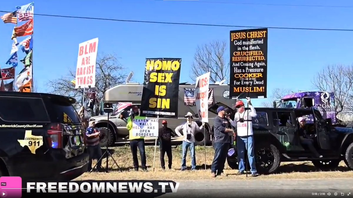 cborkowski's tweet photo. @BitterClinger72 @ScooterCasterNY The whole entire #convoy has been doing very important things #normalAmericans always do.
#ConvoyWatch https://t.co/5fLm93ctR1