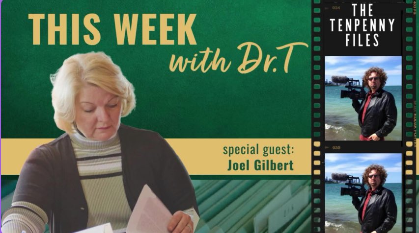 BusyDrT's tweet photo. Join us Monday February 5th at 9am est for #ThisWeekWithDrT & guest #JoelGilbert.
Joel  is the author of #MichelleObama 2024: Her Real Life Story, Plan for Power &  director of ‘Michelle Obama 2024’
 
Gilbert produced documentary films on Barack #Obama, Dreams from My Real Father (2012), American politics, There’s No Place Like Utopia (2014) & Donald Trump, Trump The Art of the Insult (2018). He also produced films on Middle East politics, including Farewell Israel (2008) & Atomic Jihad (2010). Gilbert’s other films cover music icons Bob Dylan, Paul McCartney & Elvis Presley. 

Link to watch 
👇👇
https://t.co/8ujNDdxgbz