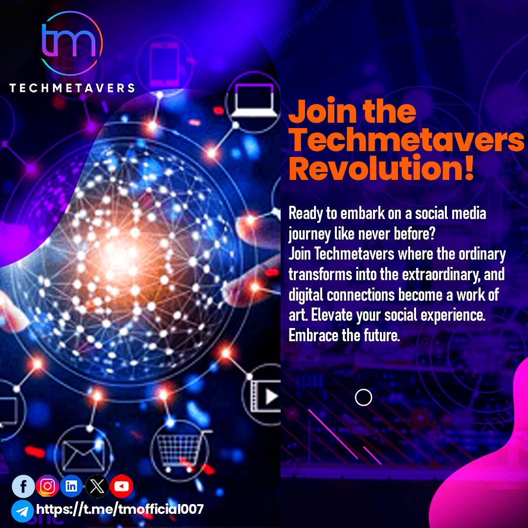 TechmetaversOf1's tweet photo. Techmetavers revolution is here 🌟🌟🌟
Be a part
🔗 https://t.co/zkDoGnKVWP
#socialmediamarketing #digitalmarketing #socialmedia #marketing #branding #business #marketingdigital #seo #onlinemarketing #contentmarketing #instagram #marketingstrategy https://t.co/MBjzUPe7oW