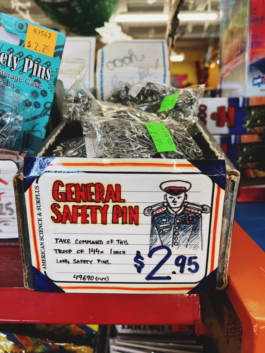 Jilko's tweet photo. Went to my favorite place in the state of Illinois since I was maybe 12 years old. My grandfather would always take us here and I collected their catalogues for years just for their illustrations and comedic names for weird surplus shit. https://t.co/82d8vE1bXf