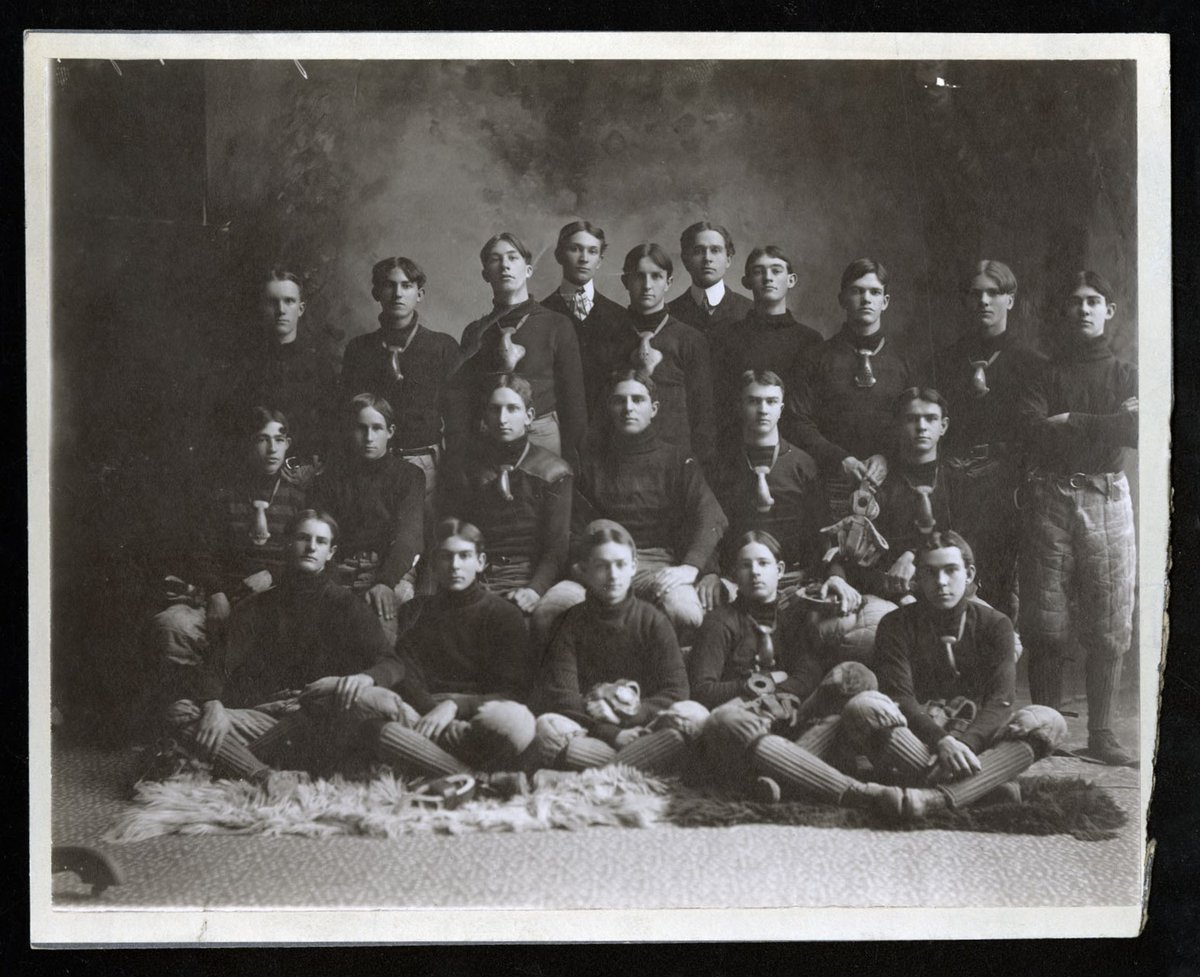 UtahArchives's tweet photo. Found in the @ogdensd photo collection are fantastic images of Ogden High School's 1903-04 year. Pictured are the track team, a theater production club, the girls basketball team, and the football team! The photos were included in the 1903-04 Annual Report of the @UTBoardofEd https://t.co/fupvuVzS9k