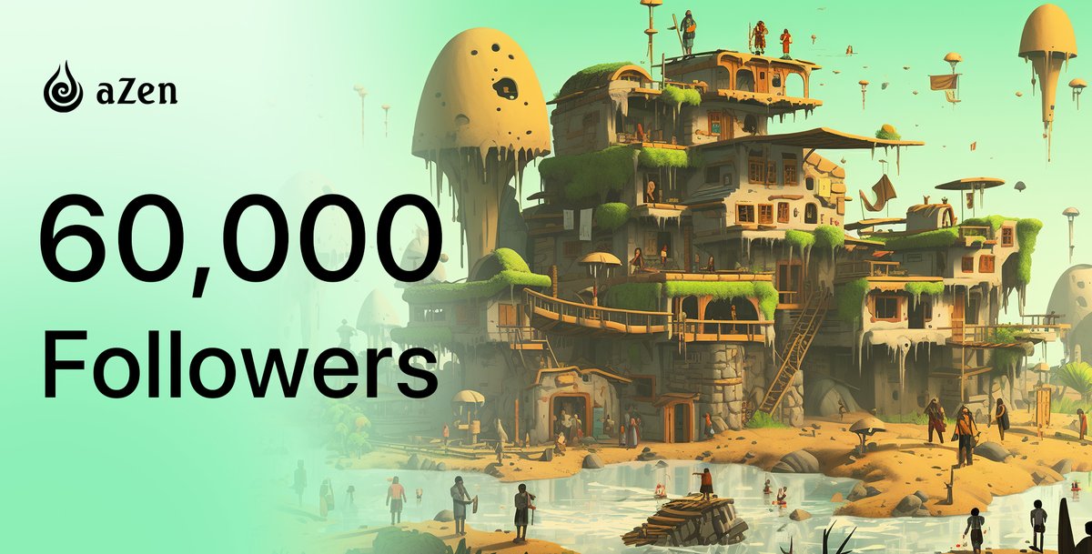 🎉Woohoo! 🎉
📣 A big shoutout to our amazing 60,000 followers!

Our #DragonSpringRally campaign brought in a wave of new users these days, and we're thrilled to have you join us on this journey. 

Hold on tight, because we're just getting started! 🚀

New to aZen? Download &amp;