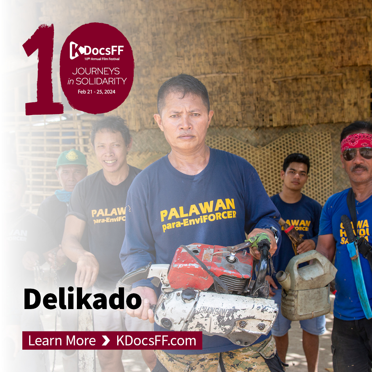 DelikadoFilm's tweet image. We are thrilled to announce that Delikado has been selected to screen in Vancouver at epic social justice film fest @KDocsFF on Feb 22. Thanks @GoodDocs, our educational distributor for the support.

Screening details: viff.org/series/kdocsff…

#KDocsFF #delikadofilm #savepalawan