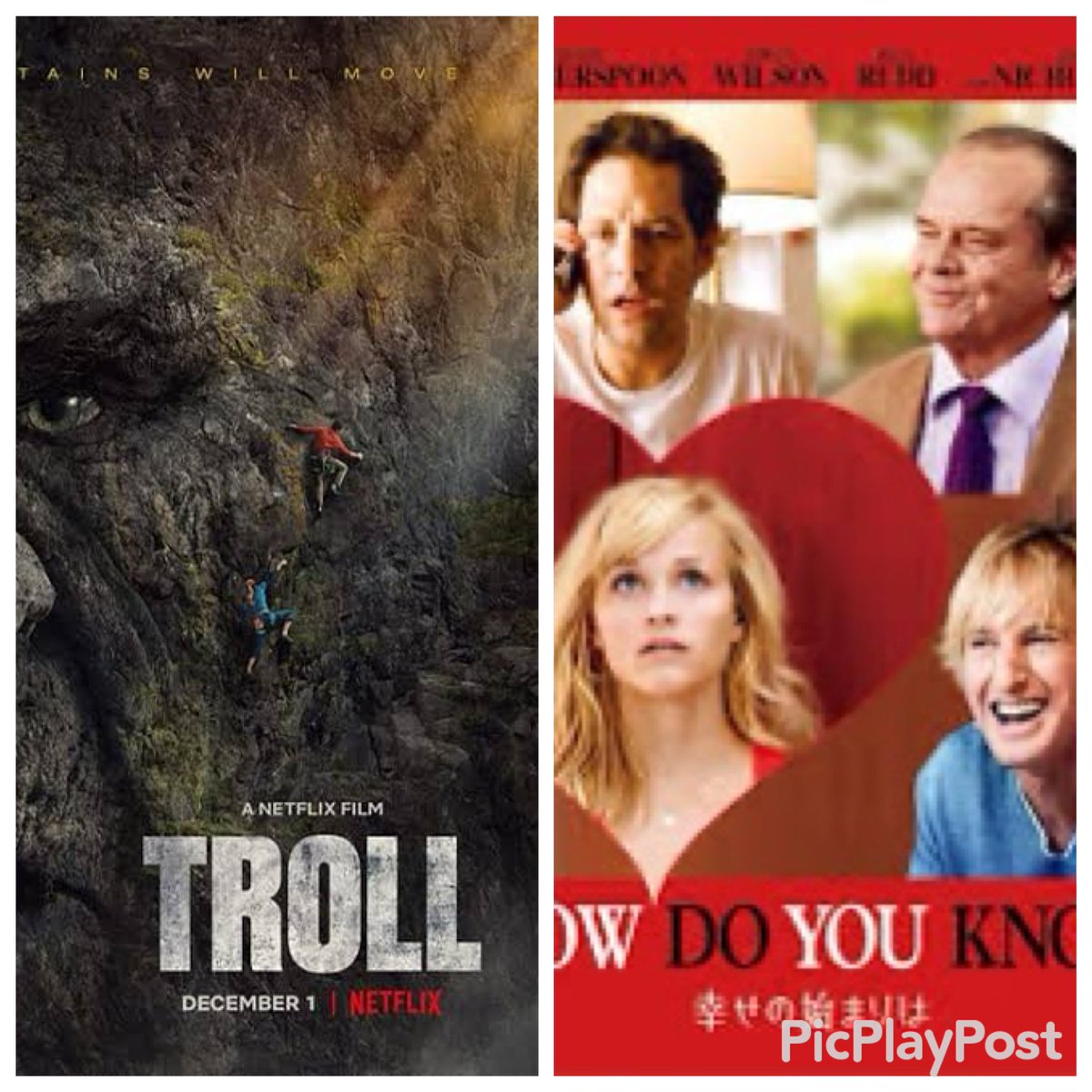 inochiakiyama's tweet photo. 観た映画&ドラマ シリーズ
#troll #トロール
#howdoyouknow #幸せの始まりは https://t.co/2Kn5ZMe63W