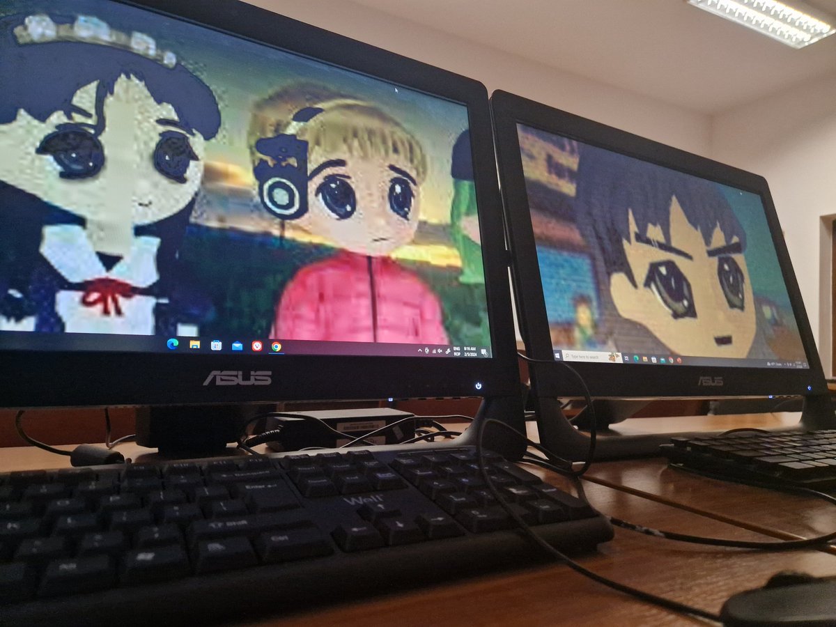 Vandalizing school computers to culturize the normies