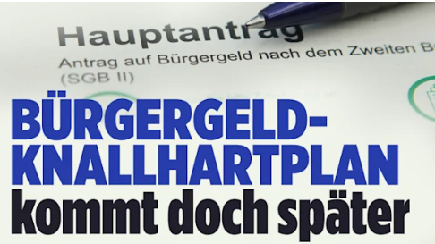 StephanHolowaty's tweet photo. "#Kommtspäter" darf nicht zur neuen Standardfloskel werden. @bild schreibt heute: "Bürgergeld-Knallhartplan kommt später". Auch die #Bezahlkarte ist bereits #kommtspäter, wg. #DATAPORT. Unser Land muss endlich schneller werden und nicht nur schnacken, sondern auch endlich machen! https://t.co/9J1weJq9W1