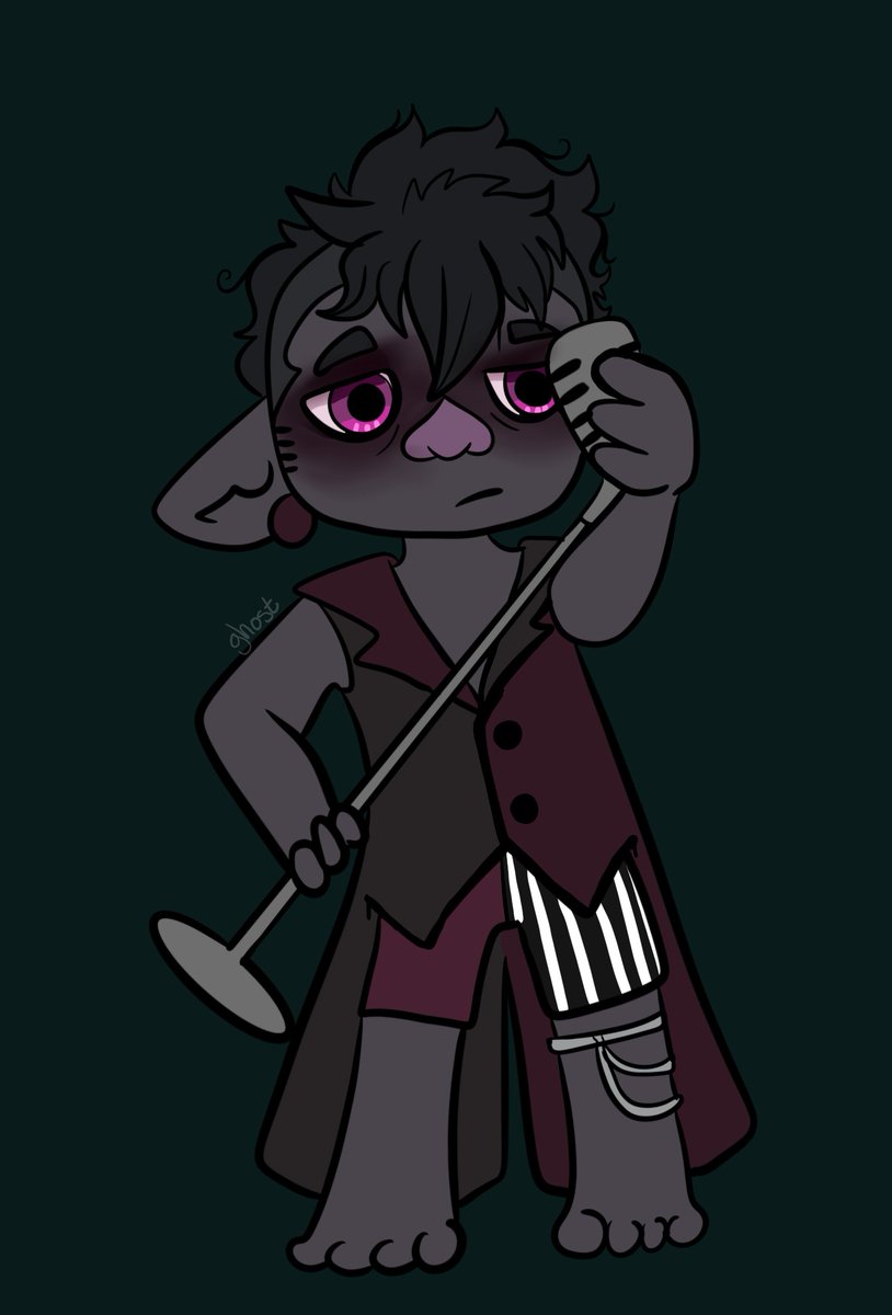 Ghostly_Siren's tweet photo. One more Wyre. Because if you saw My backlog of art of this tired middle aged  rock troll,,, you would be concerned. 
He's just a little guy!!! Just a little troll!!! https://t.co/vmHuymfA6C
