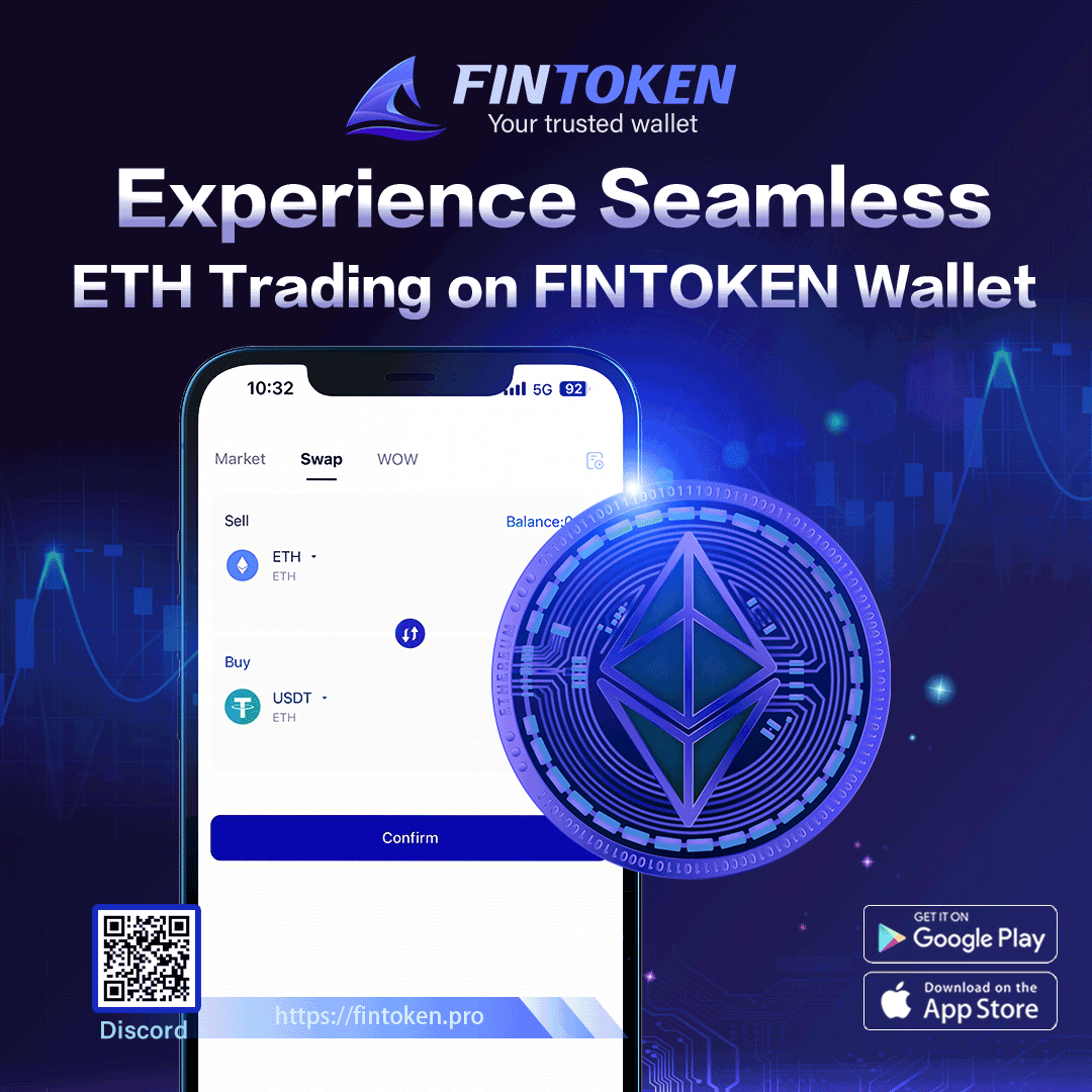 The #FINTOKEN ecosystem continues to thrive with ETH to our DEX Aggregator! 🔥

🔁 Although #SEC Delays Spot #Ethereum ETF Decisions $ETH
😉 Stay tuned for exciting updates

Discord: discord.gg/fintoken
Wallet Download: fintoken.pro

#FINTOKEN #Wallet