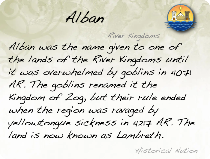 GolarionToday's tweet photo. Alban, River Kingdoms
https://t.co/aV7jT2ODhi
#Alban #RiverKingdoms #4071AR #4217AR https://t.co/nlldUtNjLy