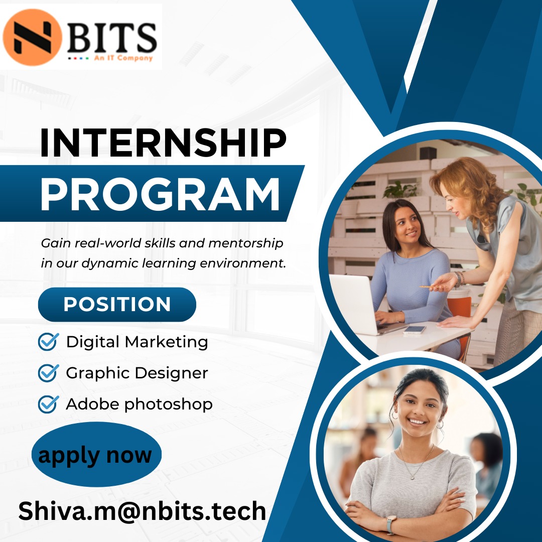 Nbits (@nbits_itcompany) on Twitter photo We are hiring Digital marketers &Adobe Photoshop interns.
Location: Hyderabad
Start Date: ASAP
If you are suitable & interested, please share your updated profile to Shiva.M@nbits.tech
#digitalmarketing #digitalmarketing #marketing #socialmediamarketing #socialmedia #business We are hiring Digital marketers &Adobe Photoshop interns.
Location: Hyderabad
Start Date: ASAP
If you are suitable & interested, please share your updated profile to Shiva.M@nbits.tech
#digitalmarketing #digitalmarketing #marketing #socialmediamarketing #socialmedia #business