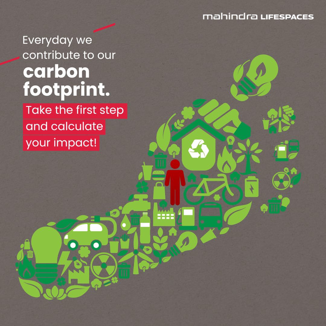 anandmahindra's tweet photo. Ever wondered about your family’s carbon footprint? 

Now's the time to find out. 

Calculate, post it, tag 3 friends and one of you could #WinAGreenHome worth Rs. 1 Crore at #MahindraVista, Kandivali, Mumbai. 

It's not just about the lowest score; it's about the change we create together! 

Join the contest: https://t.co/M5lYLcFdOV
#TogetherWeRise #RiseToBeFutureReady #CraftingInspiration #ContestAlert @life_Spaces