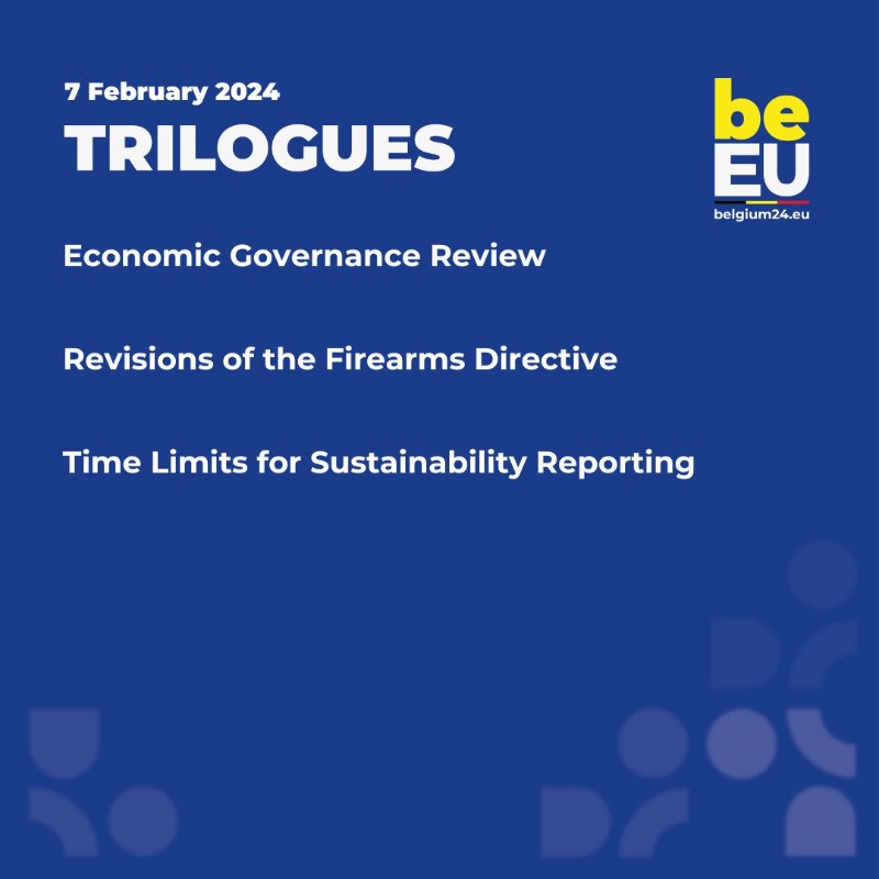 BelgiuminEU's tweet photo. 📅 This week’s agenda for #TRILOGUES.