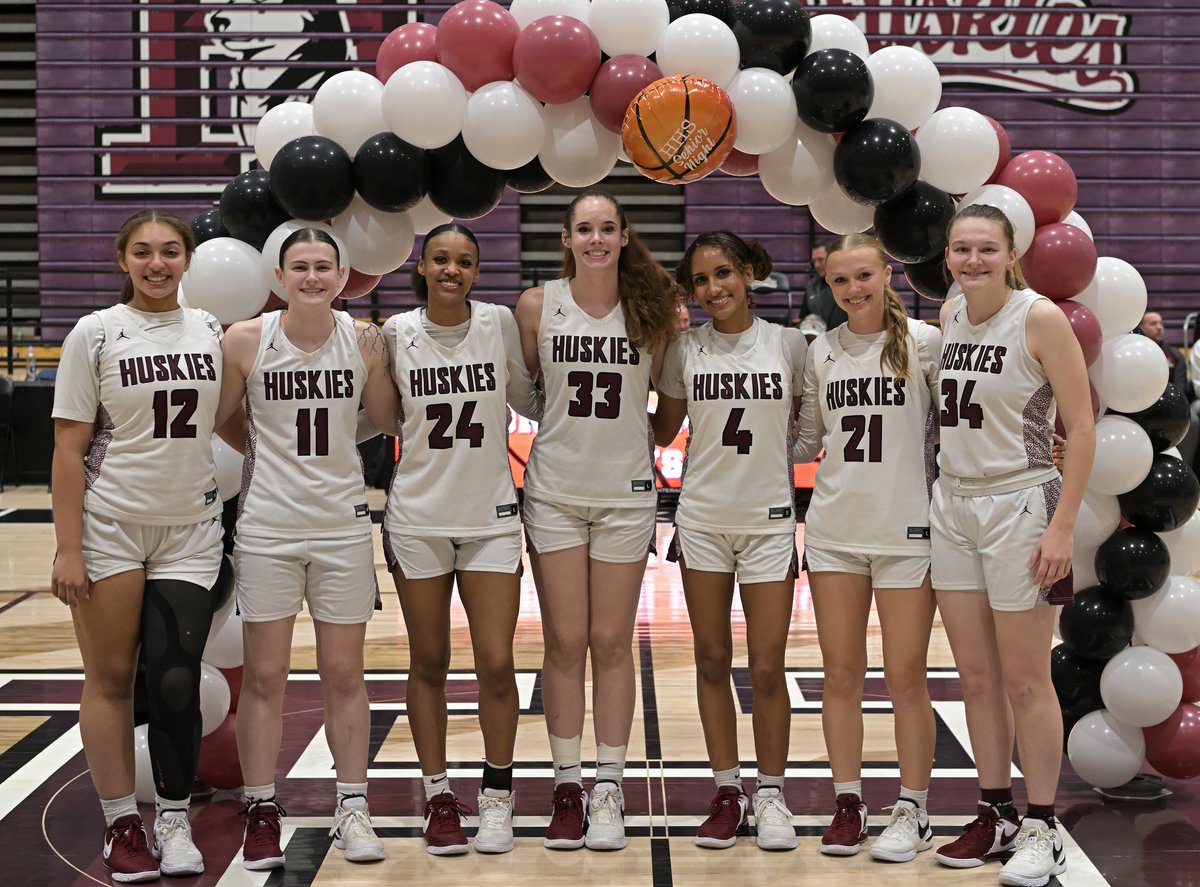 We had a wonderful night celebrating our seniors on Friday night. They beat Perry to become the Regional Champions. First playoff game Tuesday 13 February at home at 7pm. #GoHuskies #HuskyNation #SeniorNight #Classof2024