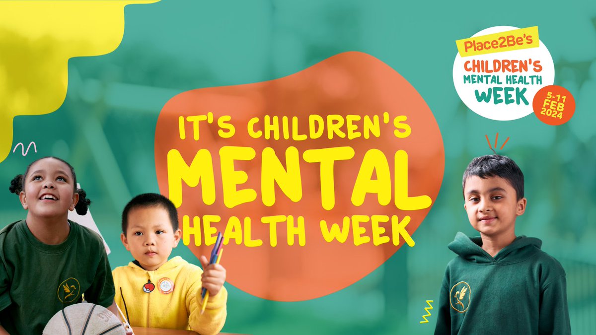 It's #ChildrensMentalHealthWeek! 💛 Join us, and help empower children and young people to believe 'My Voice Matters'. It's not too late to get involved, download our free resources 👉 bit.ly/2GdNXMa #PrimarySchools #SecondarySchools #Parents #Carers