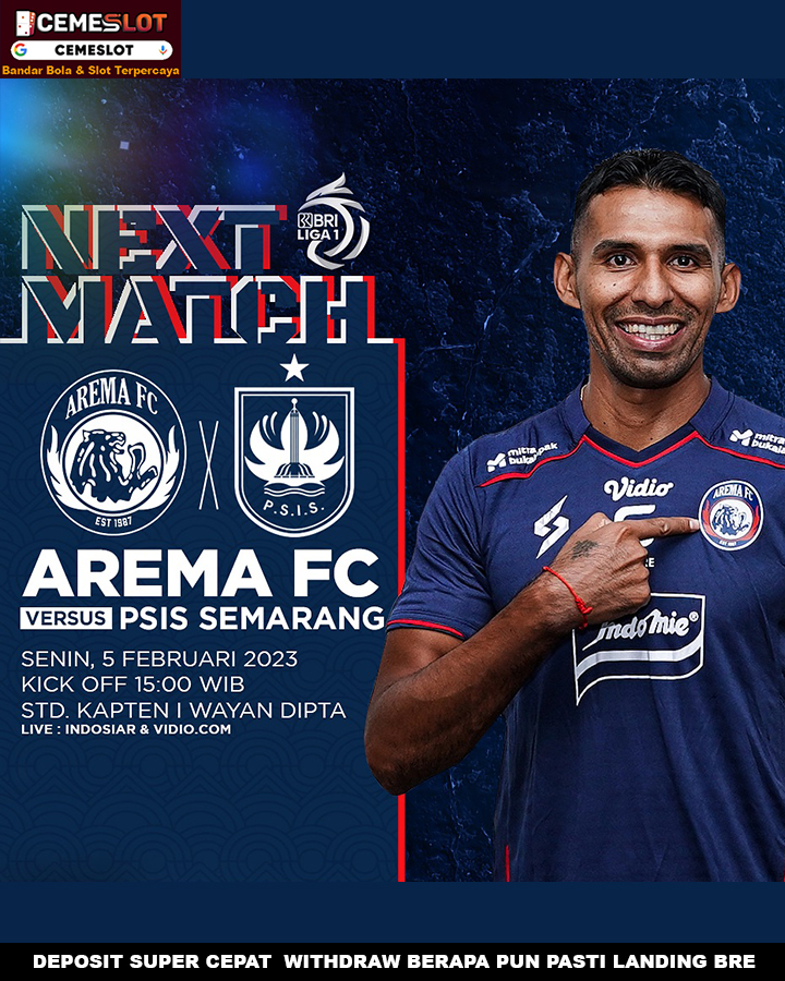 𝗧𝗘𝗠𝗣𝗔𝗧 𝗕𝗘𝗥𝗠𝗔𝗜𝗡  : 
mez.ink/caricuan138 
Next Match🦁✊⚽️
Bangkit, lanjutkan perjuangan!

#BismillahBangkit
#aremafc #aremania #salamsatujiwa
#BriLiga1