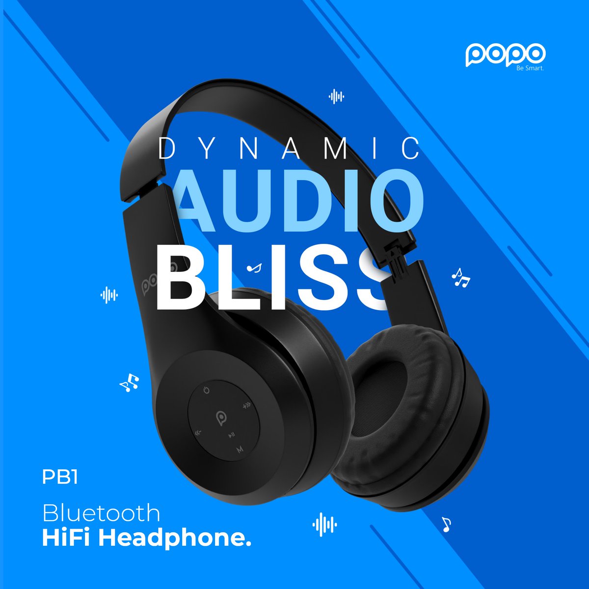 Are you ready to experience dynamic audio bliss? If you love music, you'll love the PB1 Bluetooth HiFi Headphone by popo.
.
.
#popo #besmart #bluetoothheadphones #hifisound #musiclovers #wirelessaudio #pb1