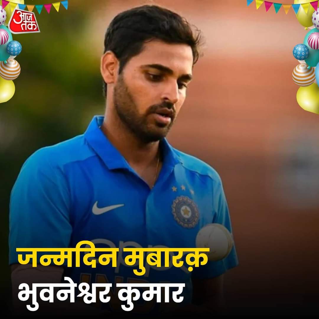 #BhuvneshwarKumar
Happy Birthday GOAT / swing king