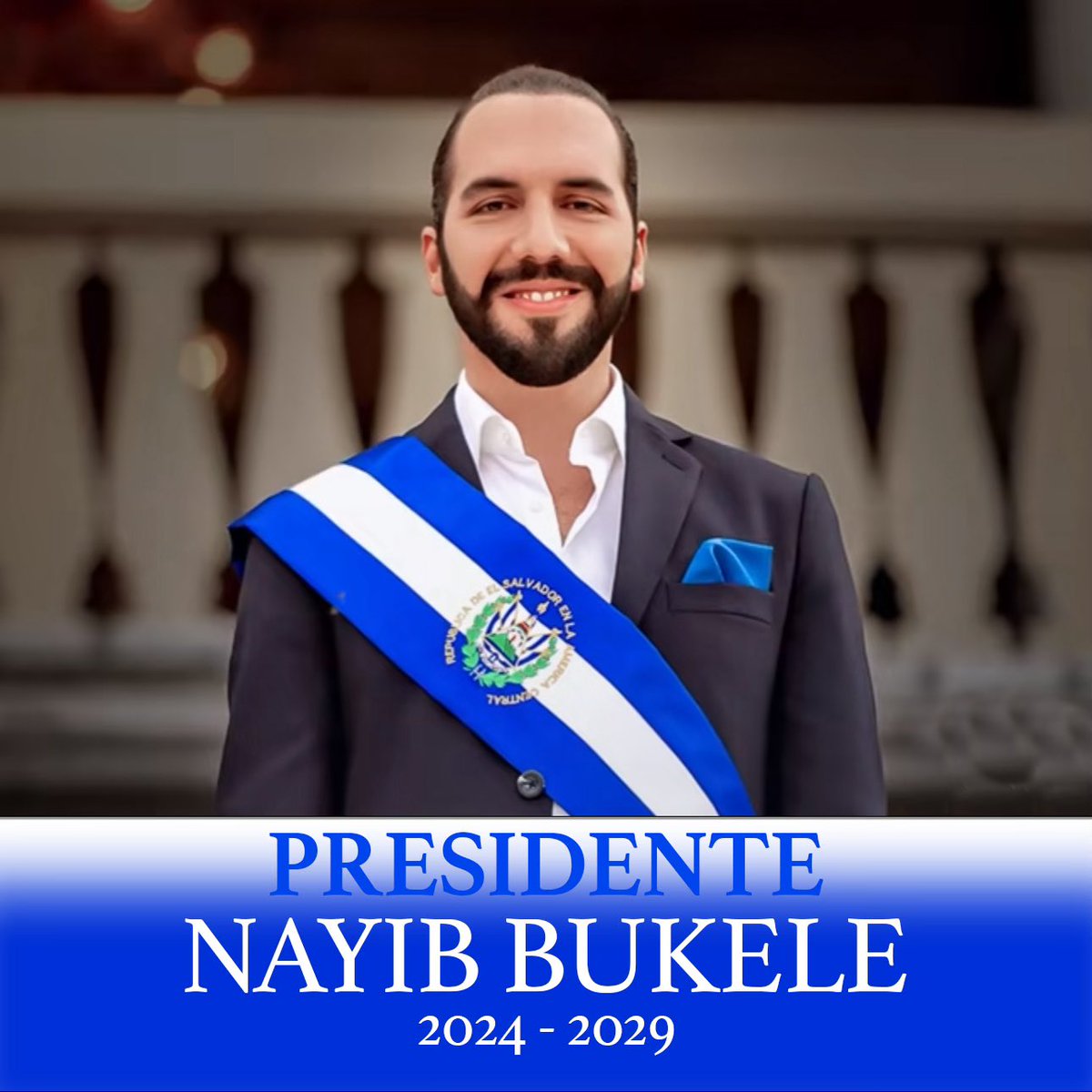 Victory is Sweet! Congratulations to President @nayibbukele on his re-election! Wishing him continued success in serving the people of El Salvador and leading the country forward. 🇺🇸🇸🇻
#NayibBukele2024 #Godisgood #Victory