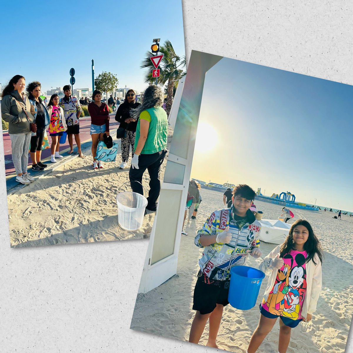 rug99's tweet photo. @AryaAvyan @DubaiCollege On the occasion of UAE National Environment Day, Avyan Y9, joined a beach cleanup drive.He not only volunteered to the task but also spread awareness by talking to people around the area. A well spent Sunday!
#Uaenationalenvironmentday 
#doingmybit https://t.co/rvFhZRDXej