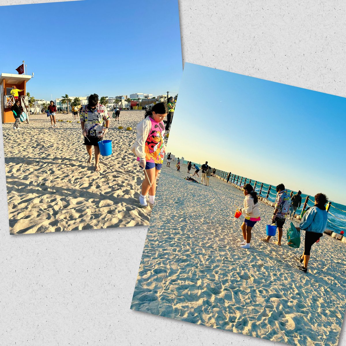 rug99's tweet photo. @AryaAvyan @DubaiCollege On the occasion of UAE National Environment Day, Avyan Y9, joined a beach cleanup drive.He not only volunteered to the task but also spread awareness by talking to people around the area. A well spent Sunday!
#Uaenationalenvironmentday 
#doingmybit https://t.co/rvFhZRDXej