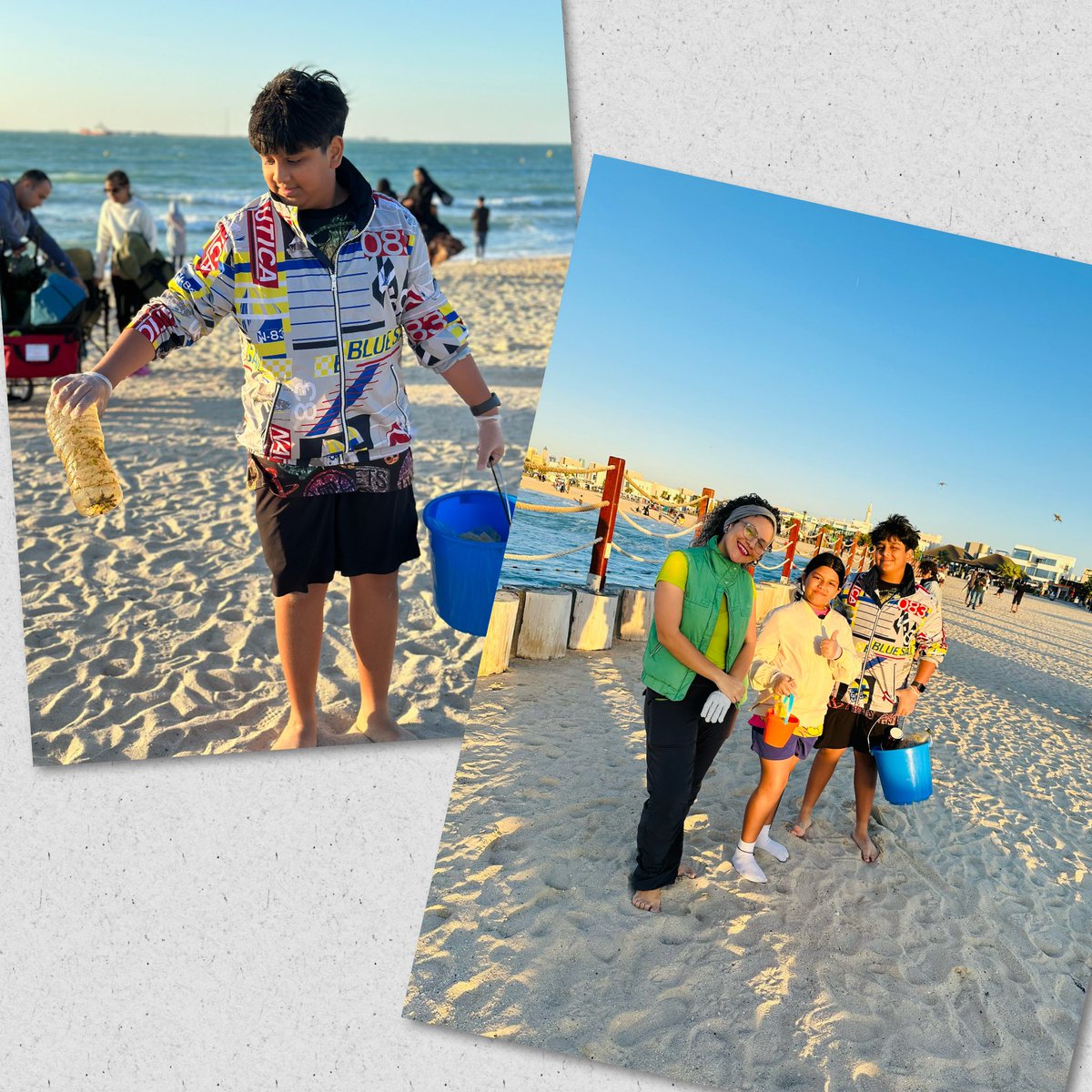 @AryaAvyan @DubaiCollege On the occasion of UAE National Environment Day, Avyan Y9, joined a beach cleanup drive.He not only volunteered to the task but also spread awareness by talking to people around the area. A well spent Sunday!
#Uaenationalenvironmentday 
#doingmybit