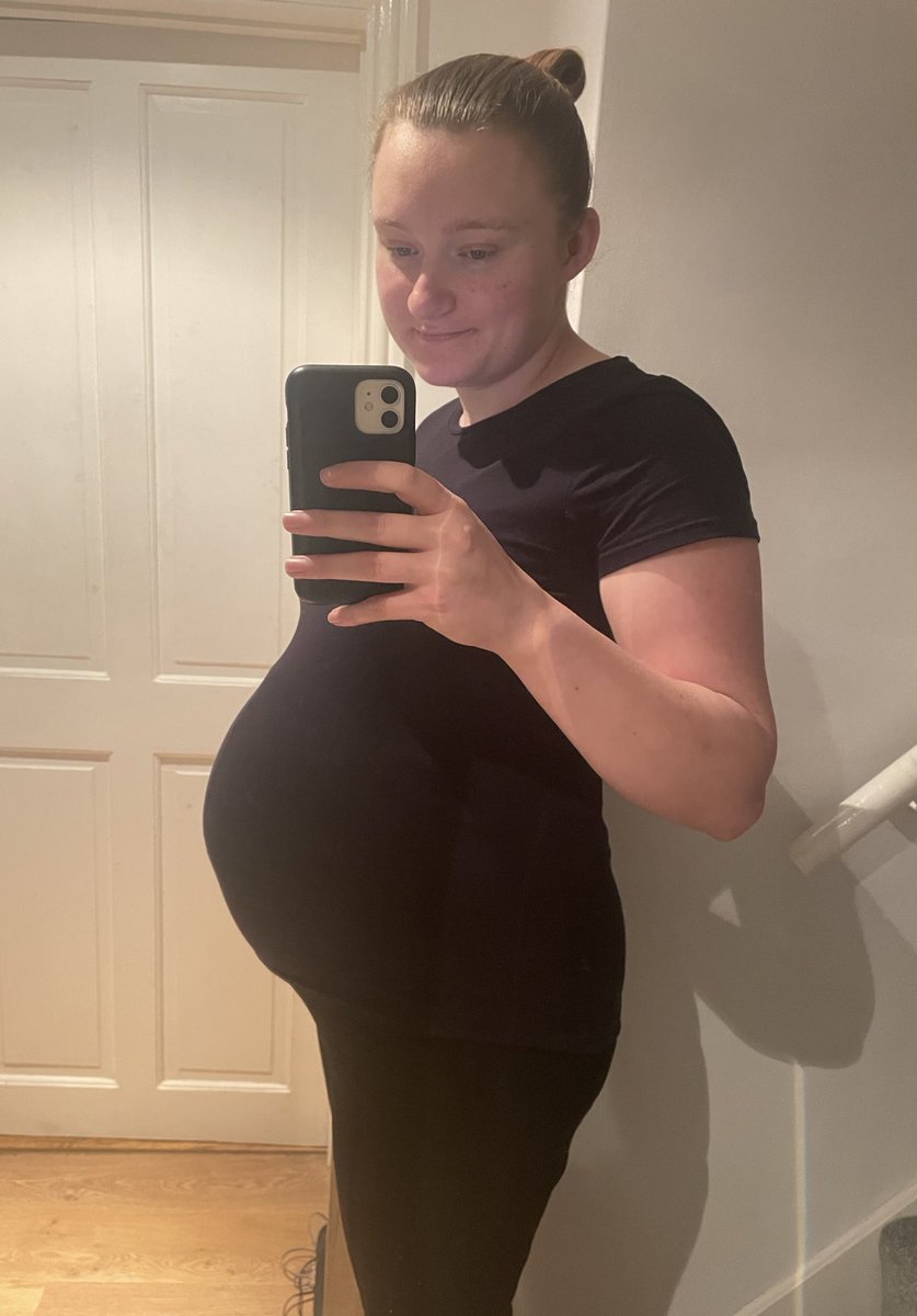 Into the last week of work for me before maternity leave, time has flown by! Less than 4.5 weeks until we meet you little one! Feels very surreal!