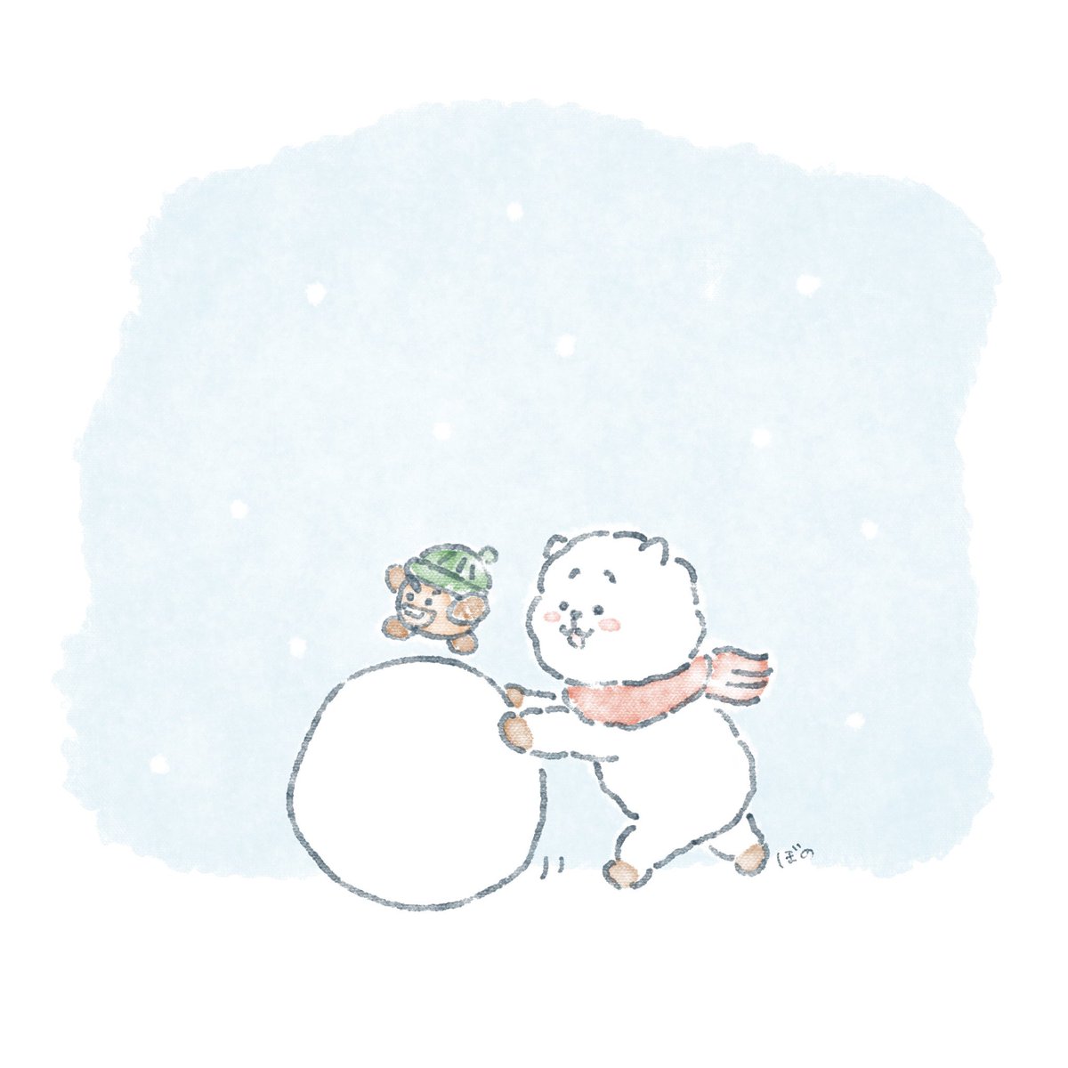 red scarf bear scarf no humans green headwear hat snow  illustration images
