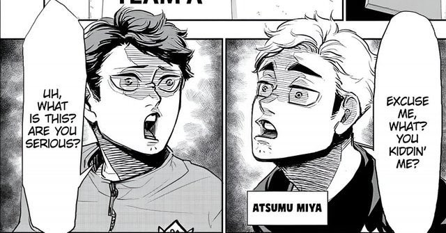 oikawa1001's tweet photo. Im rly OBSESSED with this haikyuu facial expression https://t.co/zVrqrEs45U